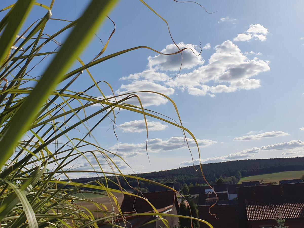 Ferienwohnung Am Sonnigen Haimberg Fulda Exterior foto